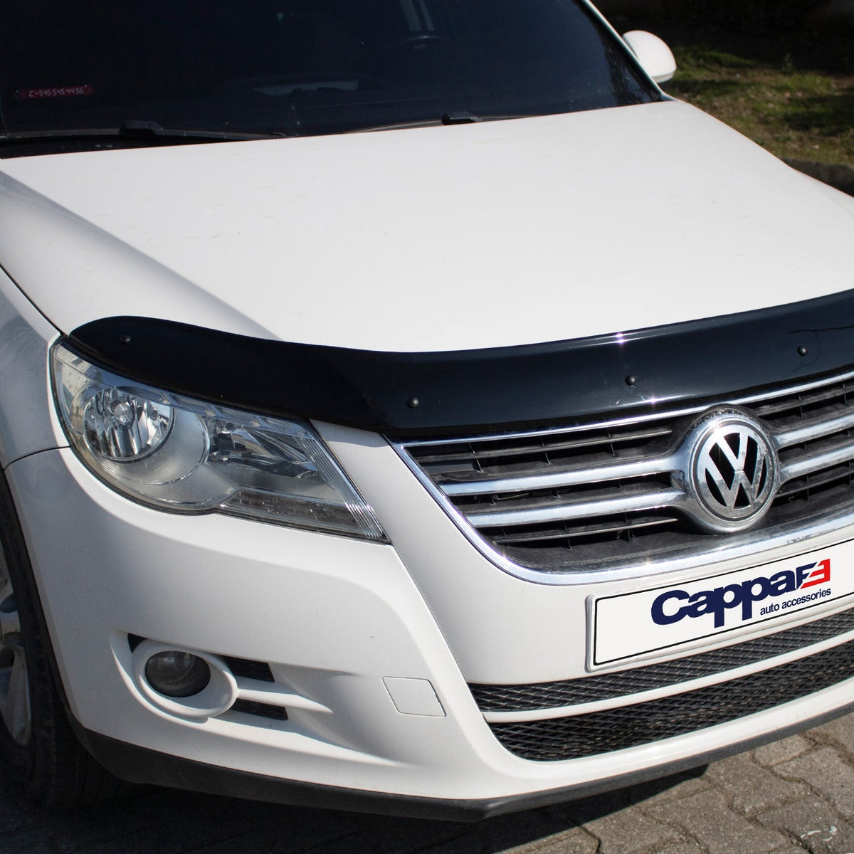 Volkswagen Tiguan 1 2011-2015 ile Uyumlu Kaput Rüzgarlığı Yapıştırmalı Mat