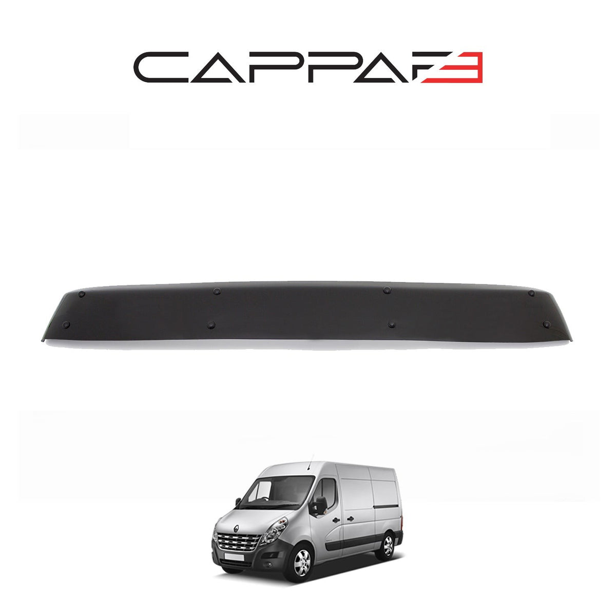 Renault Master 3 2019-2024 ile Uyumlu Ön Cam Güneşliği