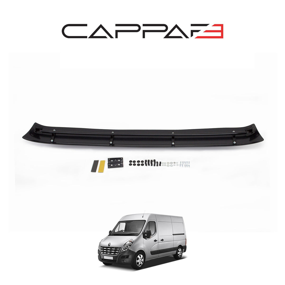 Renault Master 3 2019-2024 ile Uyumlu Ön Cam Güneşliği