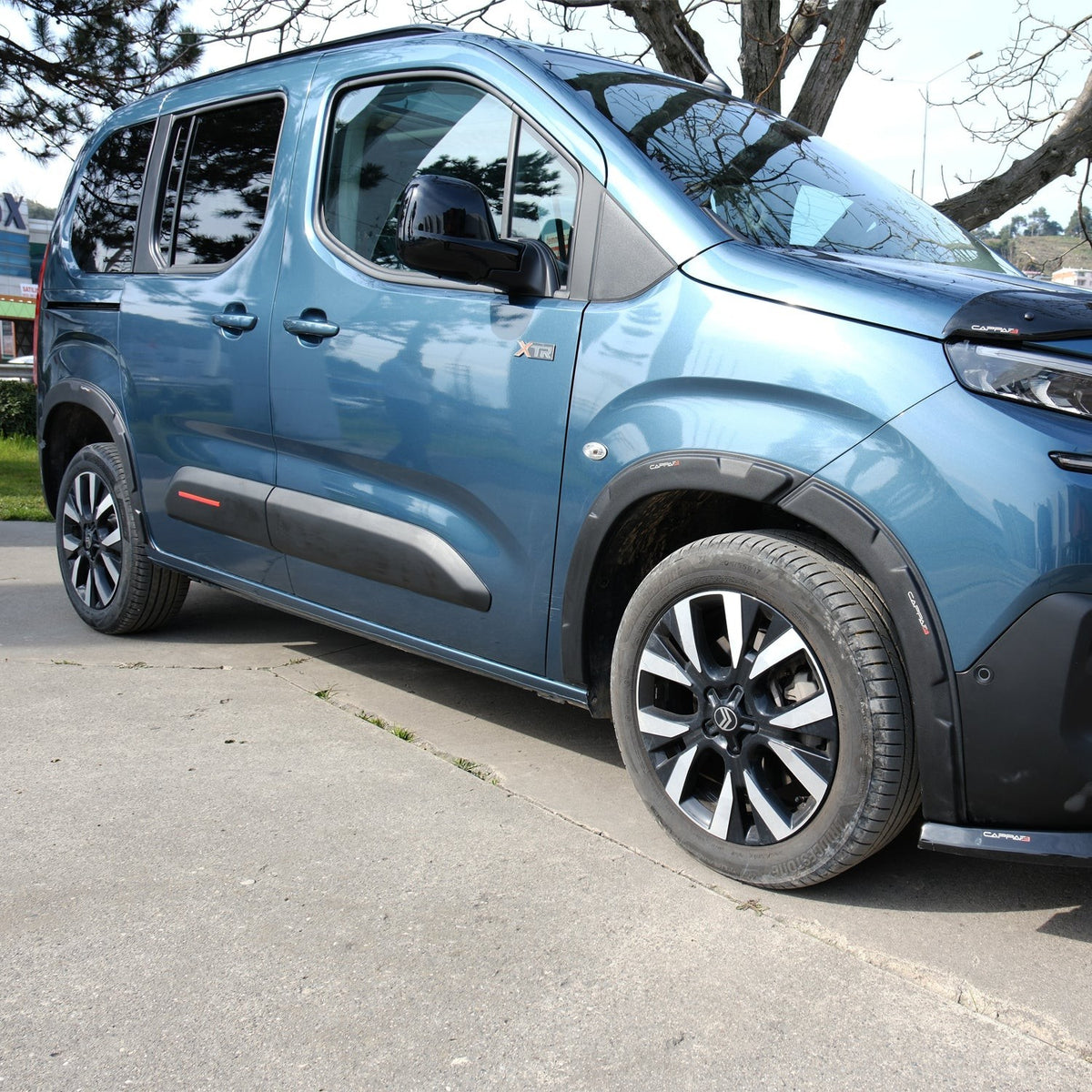 Citroen Berlingo 3 2024-2026 ile Uyumlu Çamurluk Dodik Mat 8 Adet