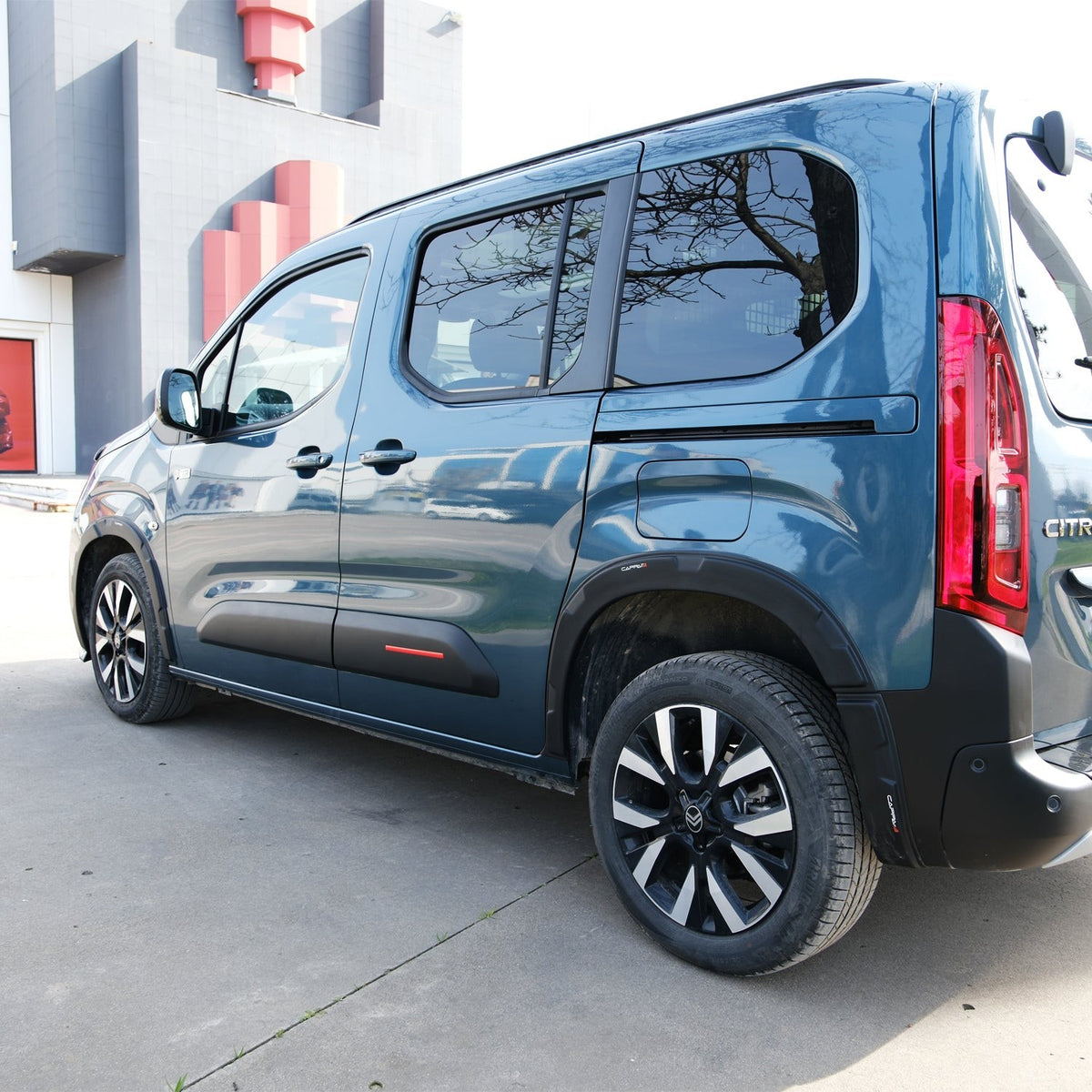 Citroen Berlingo 3 2024-2026 ile Uyumlu Çamurluk Dodik Mat 8 Adet