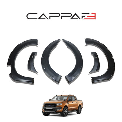 Ford Ranger 2016-2022 ile Uyumlu Çamurluk Dodik Mat 6 Adet