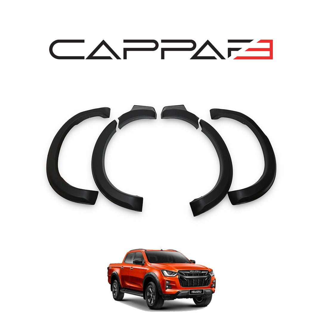 Isuzu D-Max 2 2012-2019 ile Uyumlu Çamurluk Dodik Mat 4 Adet