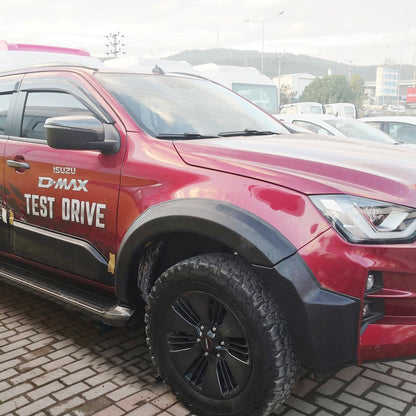 Isuzu D-Max 2 2012-2019 ile Uyumlu Çamurluk Dodik Mat 4 Adet