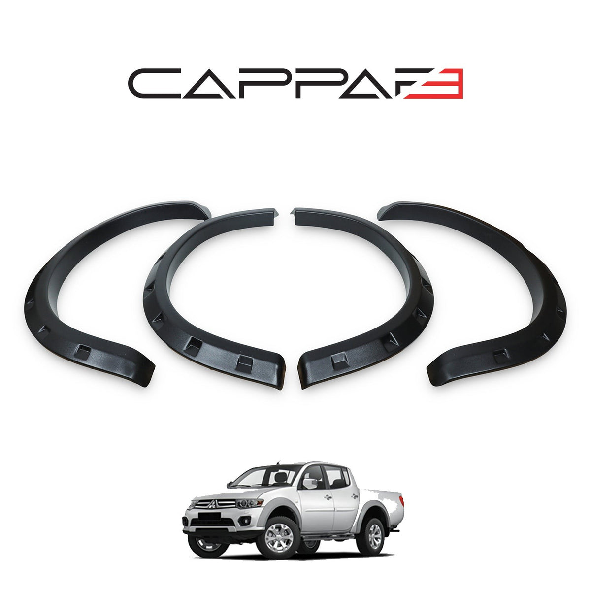 Mitsubishi L200 4 2005-2015 ile Uyumlu Çamurluk Dodik Mat 6 Adet