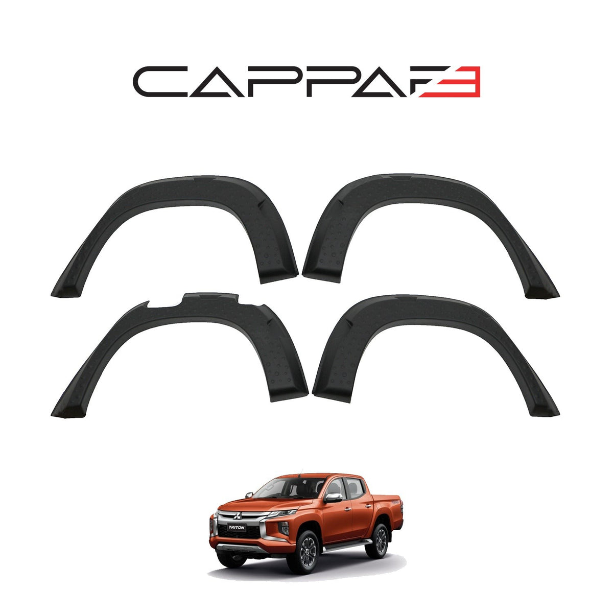 Mitsubishi L200 5 2019-2023 vidalı mat çamurluk dodik 8 parçalı set – 2