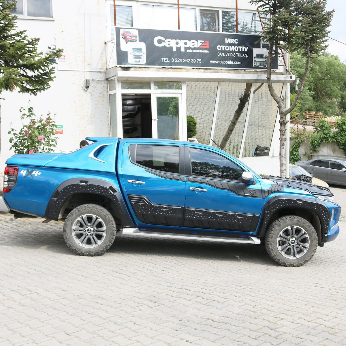 Mitsubishi L200 5 2019-2023 vidalı mat çamurluk dodik 8 parçalı set – 8