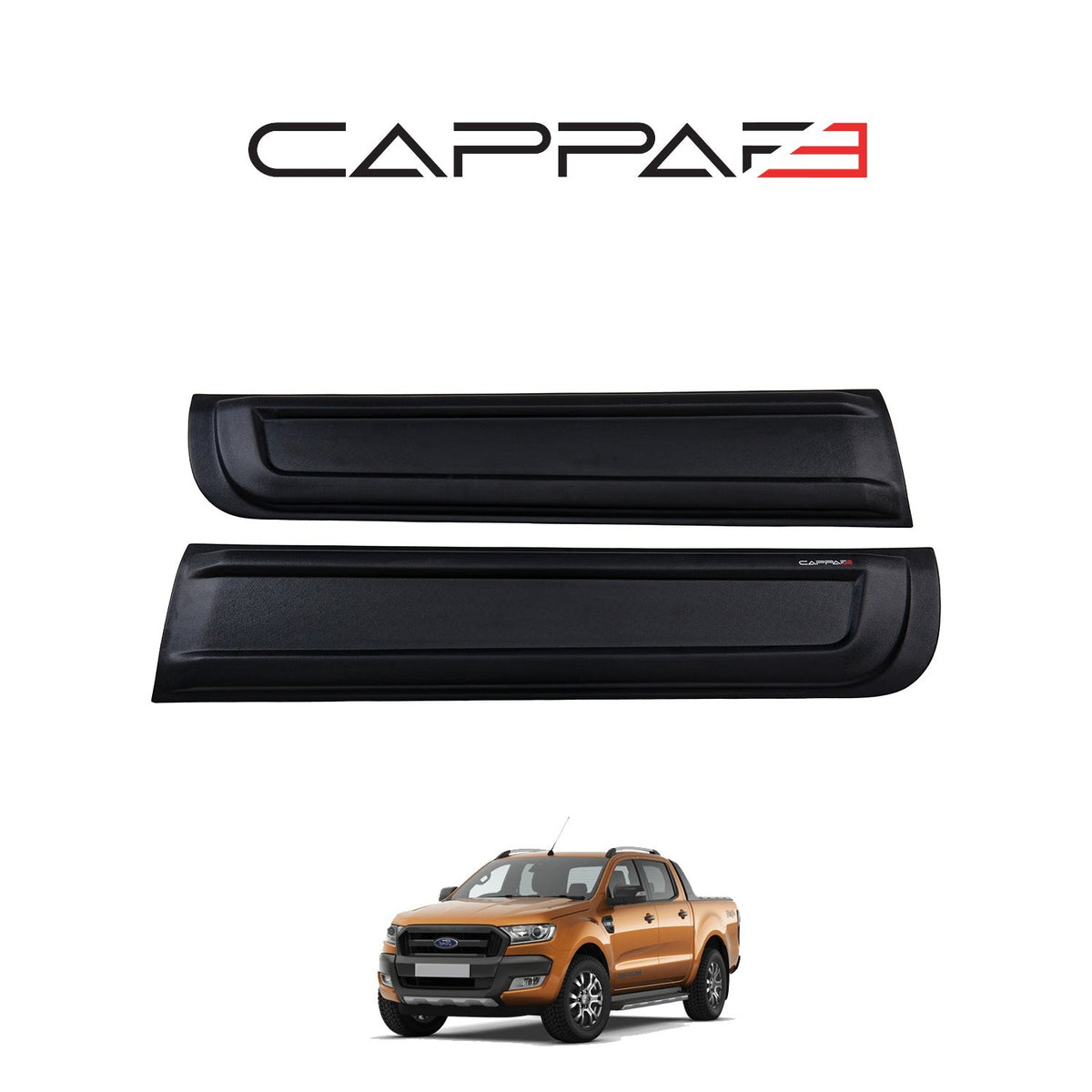 Ford Ranger XLT 2016-2019 mat kapı dodik 4 parçalı set – 2