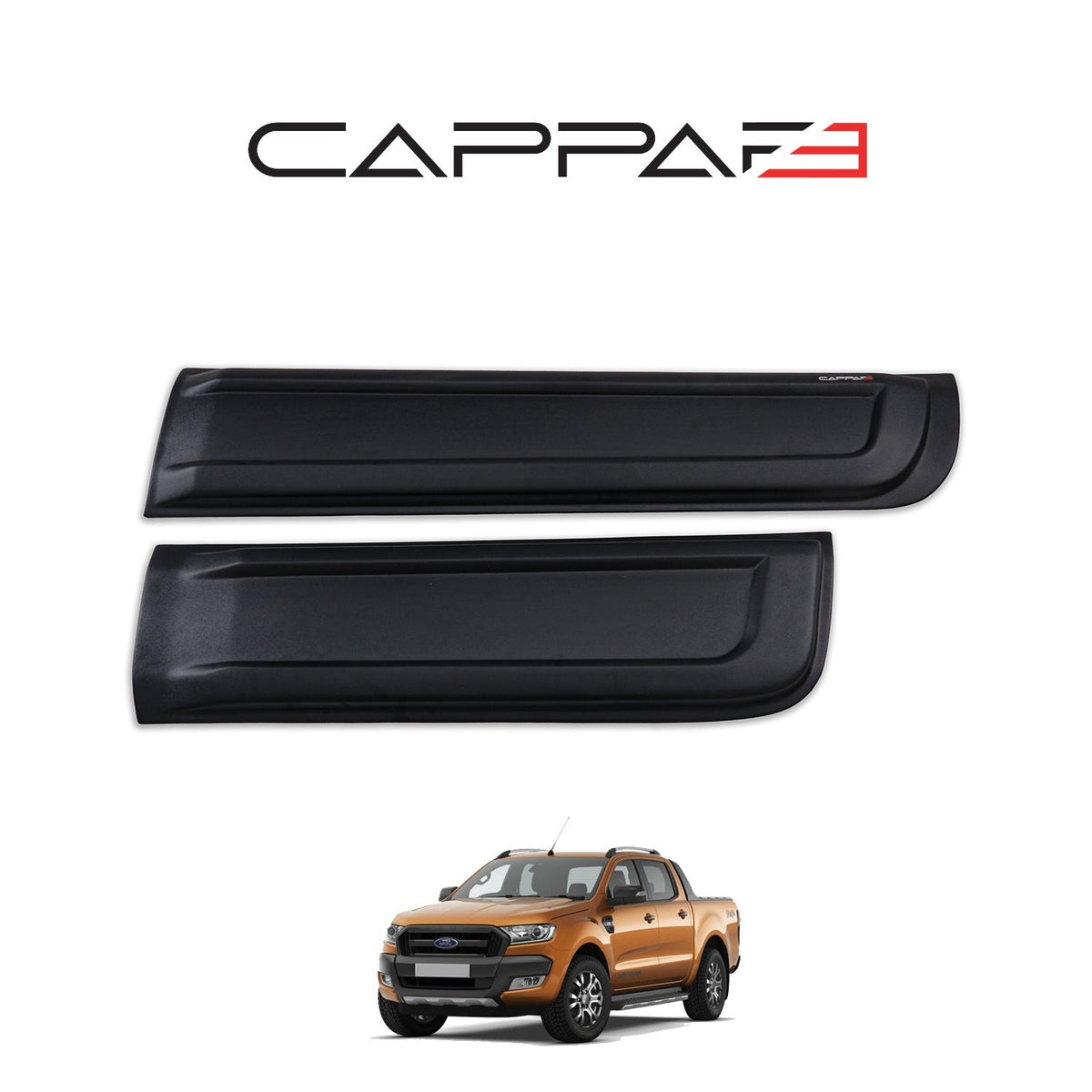 Ford Ranger XLT 2016-2019 mat kapı dodik 4 parçalı set – 4
