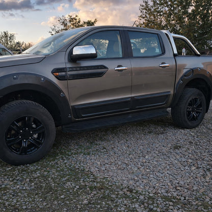 Ford Ranger XLT 2016-2019 mat kapı dodik 4 parçalı set – 8