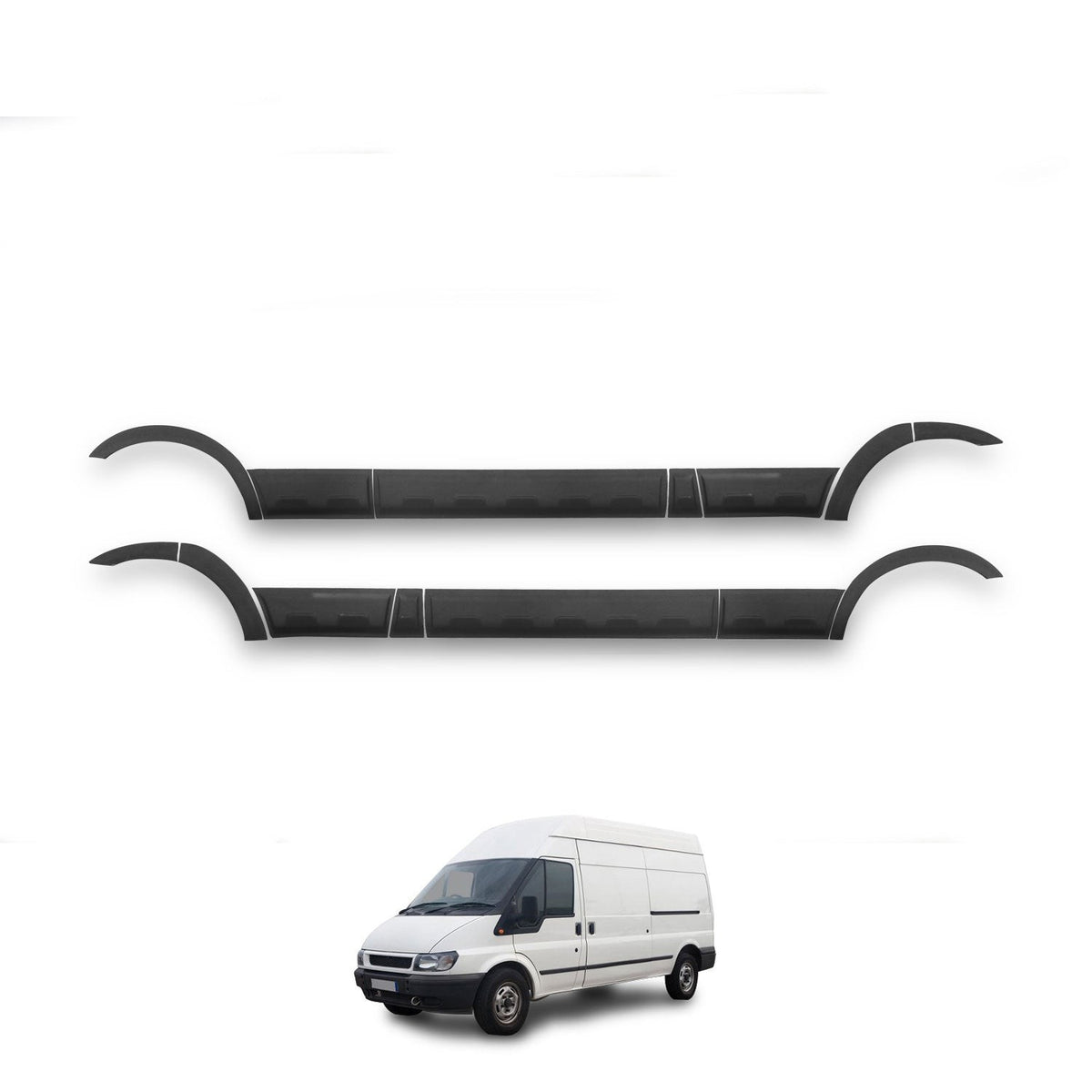Ford Transit Mk6 2000-2006 uzun şase mat kapı dodik 8 parçalı set – 3