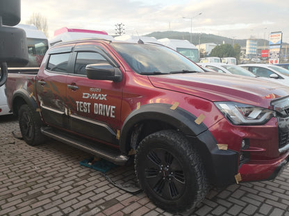Isuzu D-Max 2 2012-2019 ile Uyumlu Kapı Dodik Mat 4 Adet