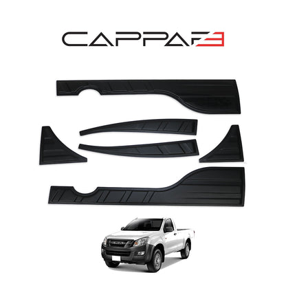Isuzu D-Max 2 2012-2019 ile Uyumlu Kapı Dodik Yarasa Mat 6 Adet