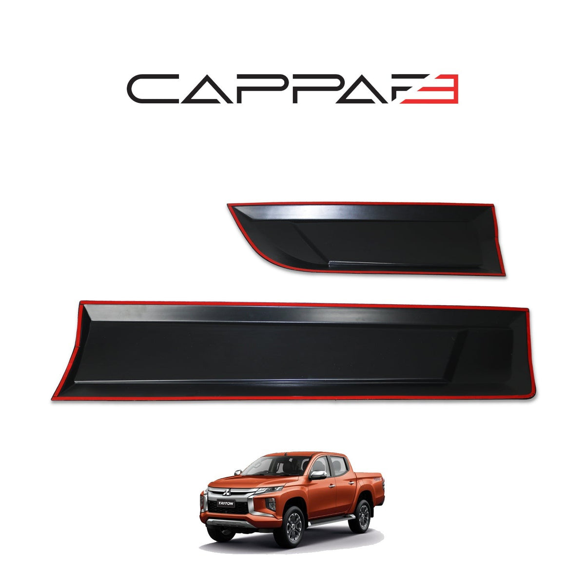 Mitsubishi L200 4 2005-2015 ile Uyumlu Kapı Dodik Mat 6 Adet