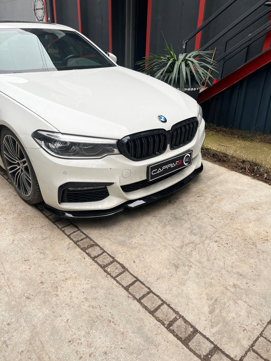 BMW 5 Seri (G30) 2017-2023 ile Uyumlu Ön Tampon Lip