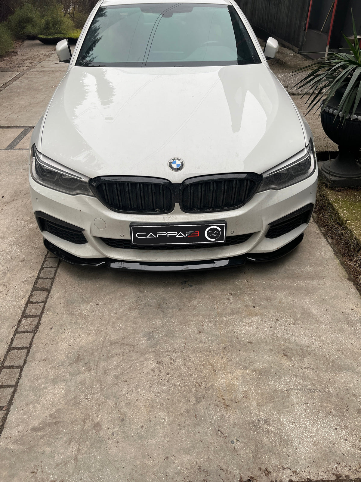 BMW 5 Seri (G30) 2017-2023 ile Uyumlu Ön Tampon Lip