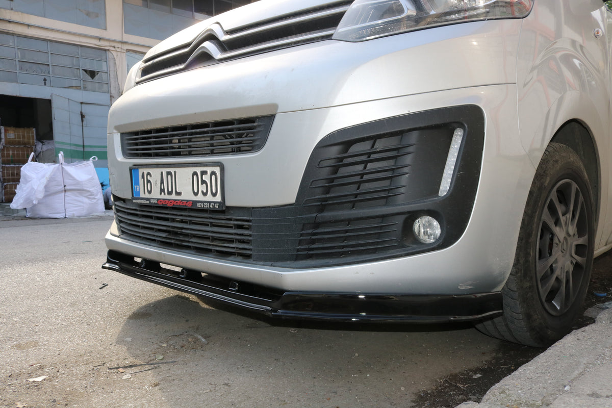 Citroen Jumpy 3 2016-2026 ile Uyumlu Ön Tampon Lip