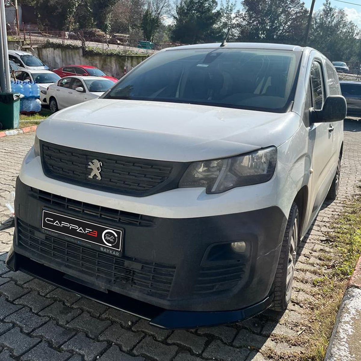 Peugeot Partner 3 2018-2026 ile Uyumlu Ön Tampon Lip