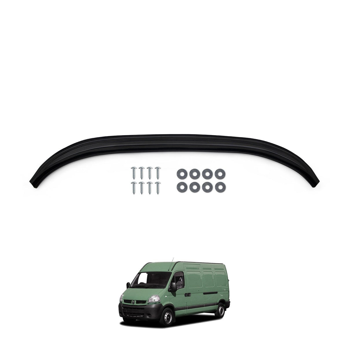 Renault Master 4 2024-2026 ile Uyumlu Ön Tampon Lip