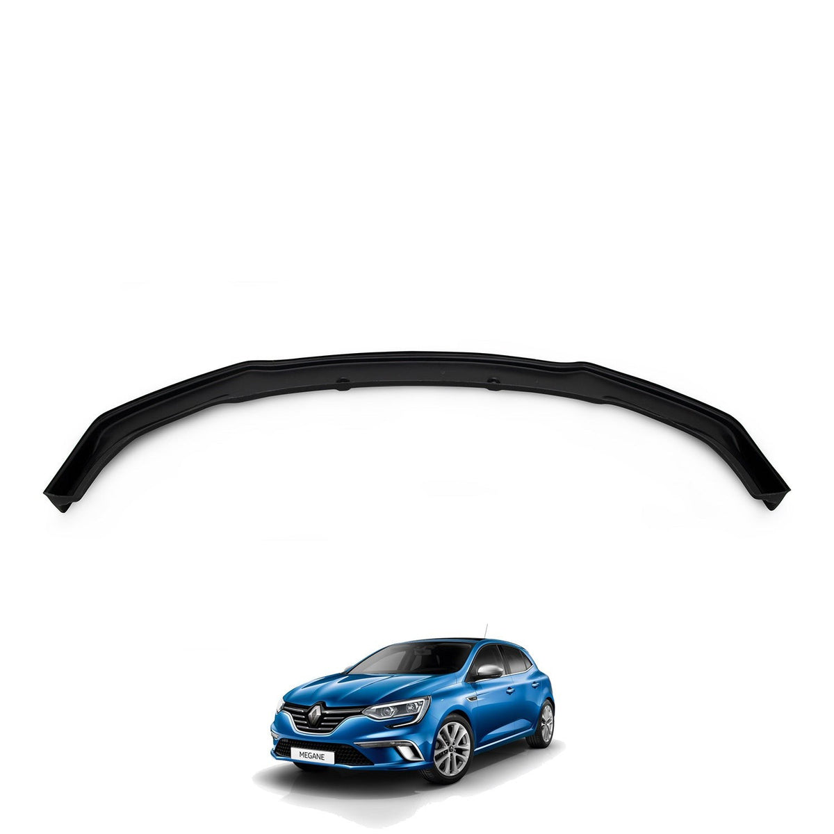 Renault Megane 4 2016-2024 ile Uyumlu Ön Tampon Lip