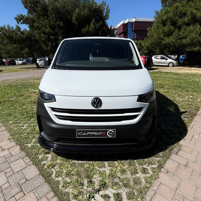 Volkswagen T7 2022 Ön Tampon Lip Siyah Akrilik Düz Desen Vanpimps