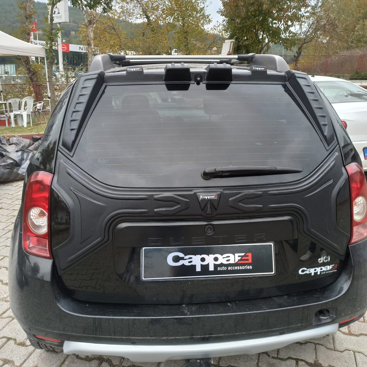 Dacia Duster 3 2024-2026 arka cam spoyler 2 parçalı set – 6