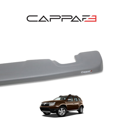 Dacia Duster 2 2018-2021 ile Uyumlu Arka Tampon U Difüzör Gri Mat