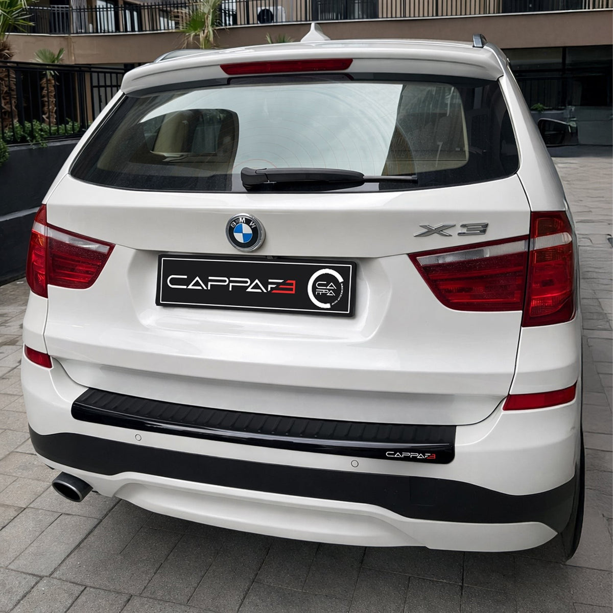 BMW X3 (G01) 2017-2024 ile Uyumlu Arka Tampon Eşiği Mat