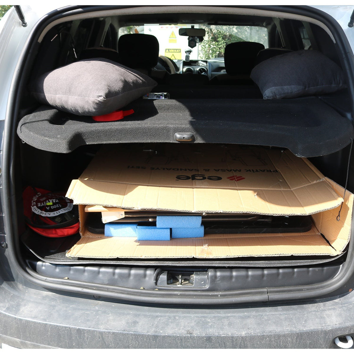 Dacia Duster 1 2010-2017 mat arka orta bagaj içi eşiği – 4