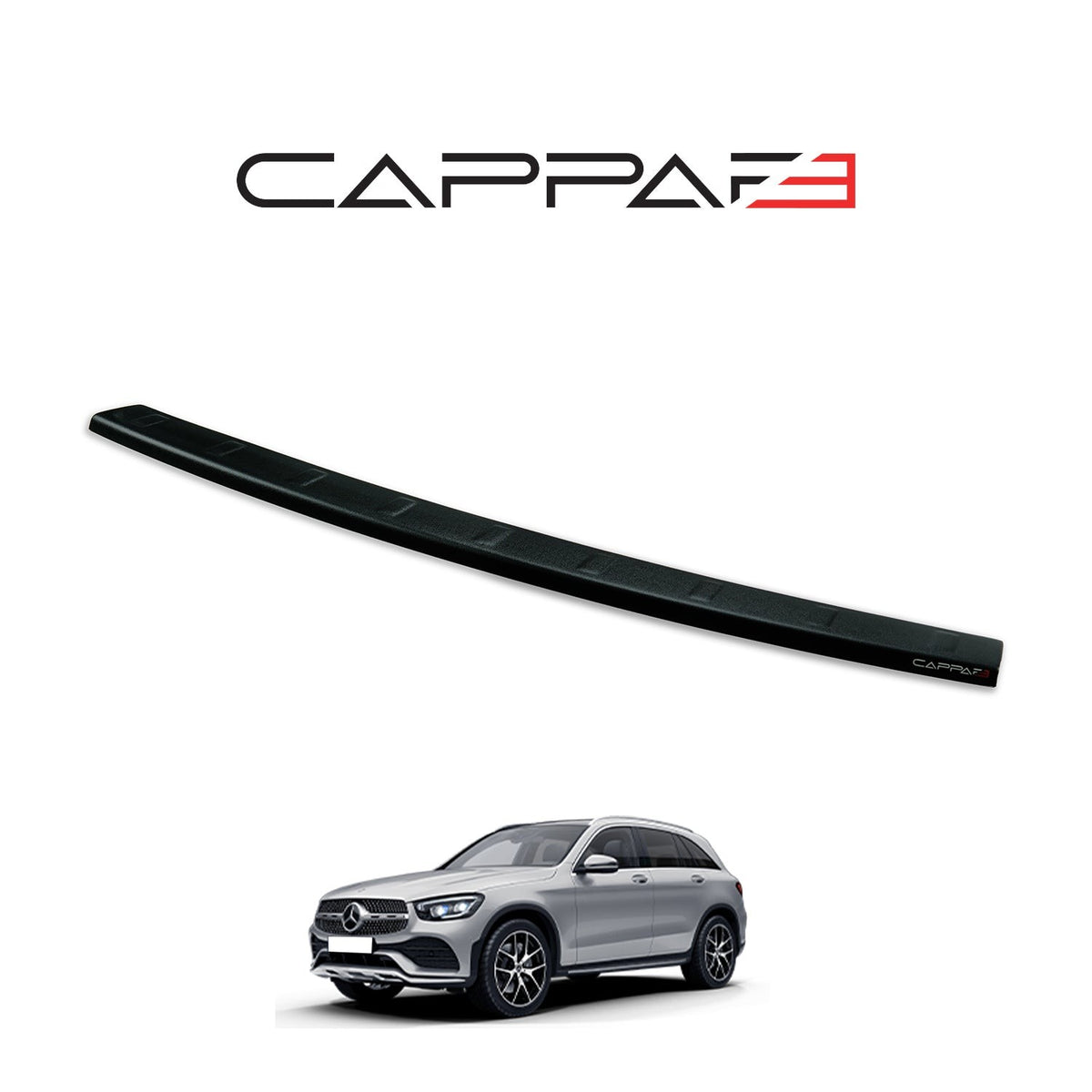 Mercedes GLC-Class 2015-2022 ile Uyumlu Arka Tampon Eşiği