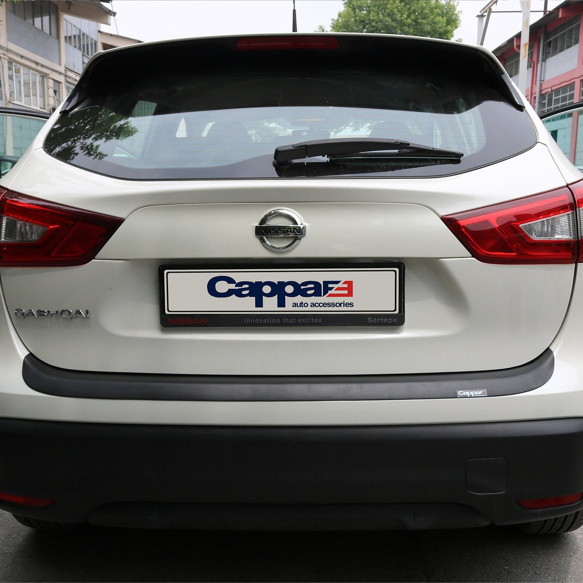 Nissan Qashqai 3 2021-2026 ile Uyumlu Arka Tampon Eşiği Mat