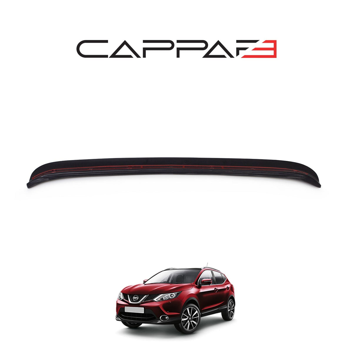 Nissan Qashqai 3 2021-2026 ile Uyumlu Arka Tampon Eşiği Mat