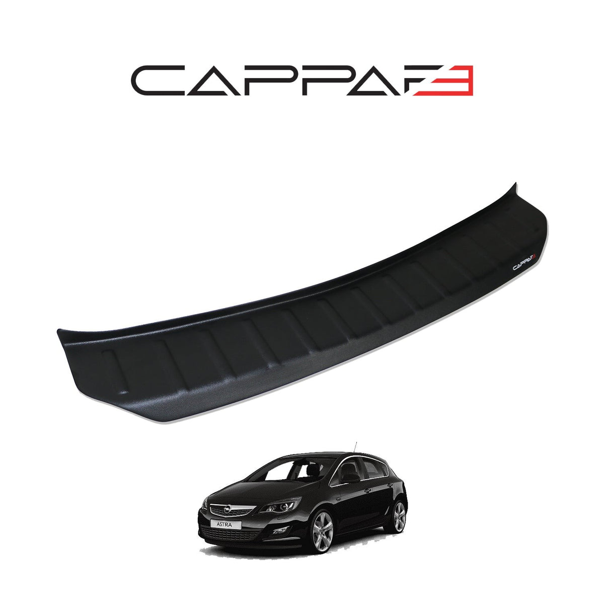 Opel Astra J 2010-2012 ile Uyumlu Arka Tampon Eşiği