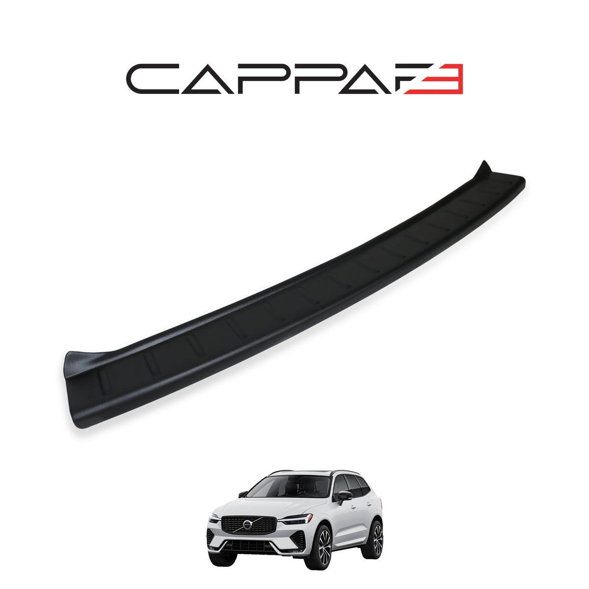 Volvo XC60 1 2013-2017 mat arka tampon eşiği – 3