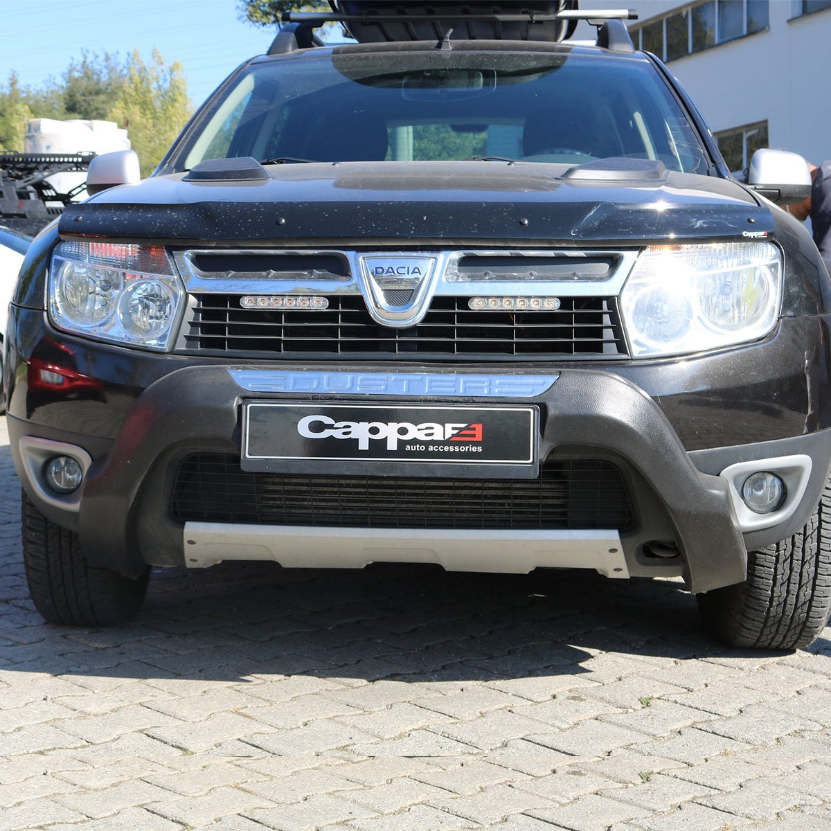 Dacia Duster 2 2018-2023 gri mat sis farı çerçevesi – 5
