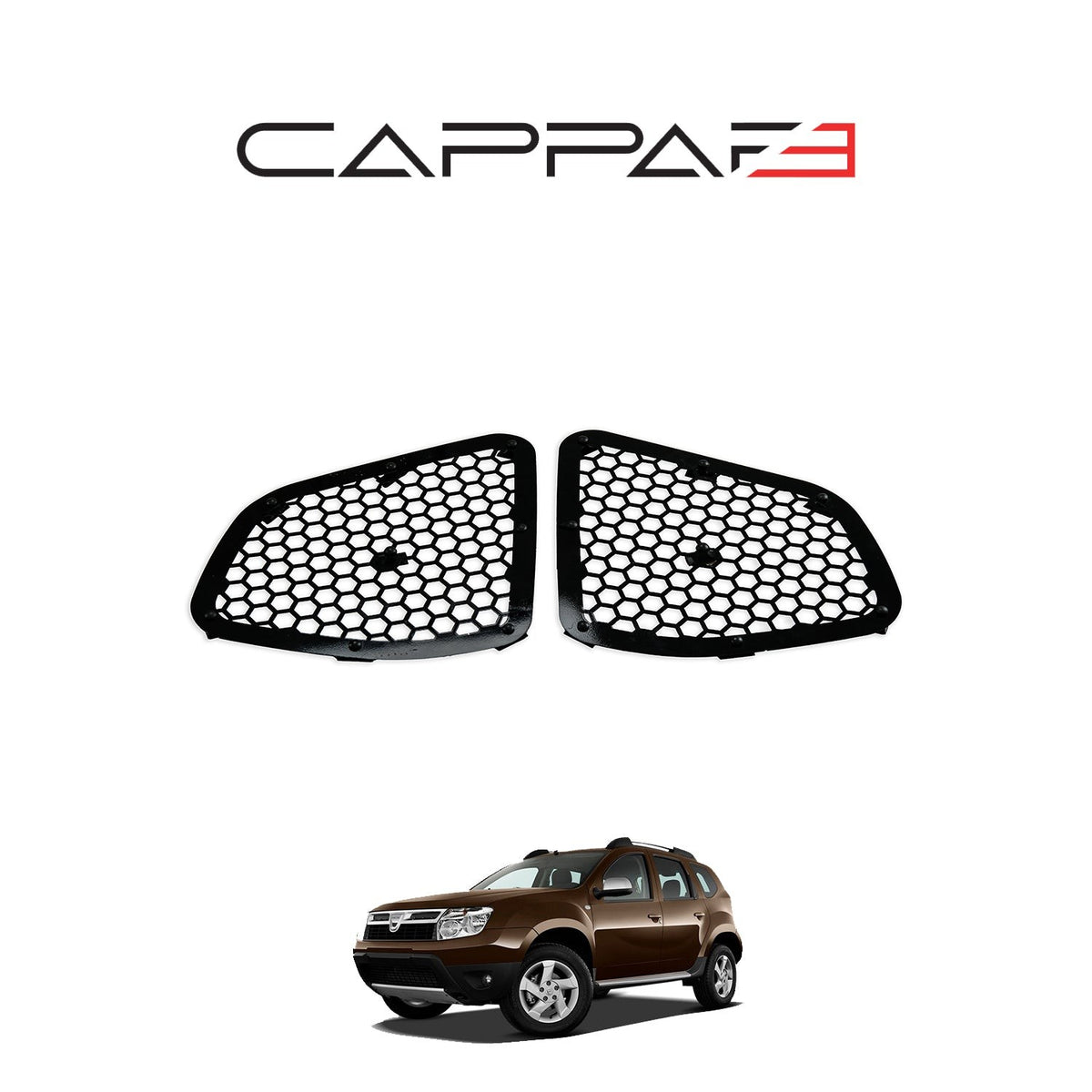 Dacia Duster 1 2010-2017 yazısız metal kelebek camı