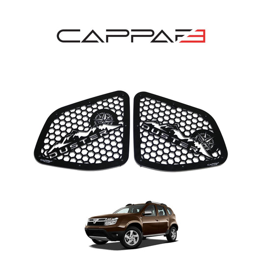 Renault / Dacia Duster 3 2024-2026 ile Uyumlu Kelebek Camı Lazer Kesim Metal 2 Adet
