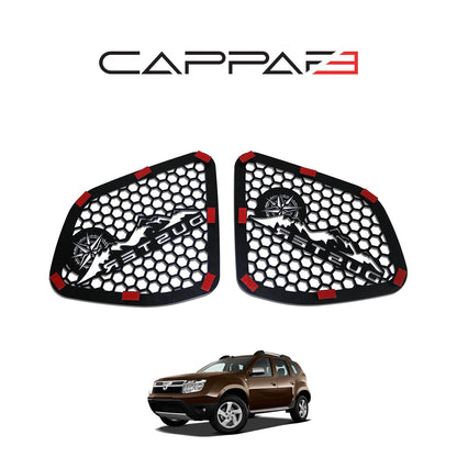 Renault / Dacia Duster 3 2024-2026 ile Uyumlu Kelebek Camı Lazer Kesim Metal 2 Adet