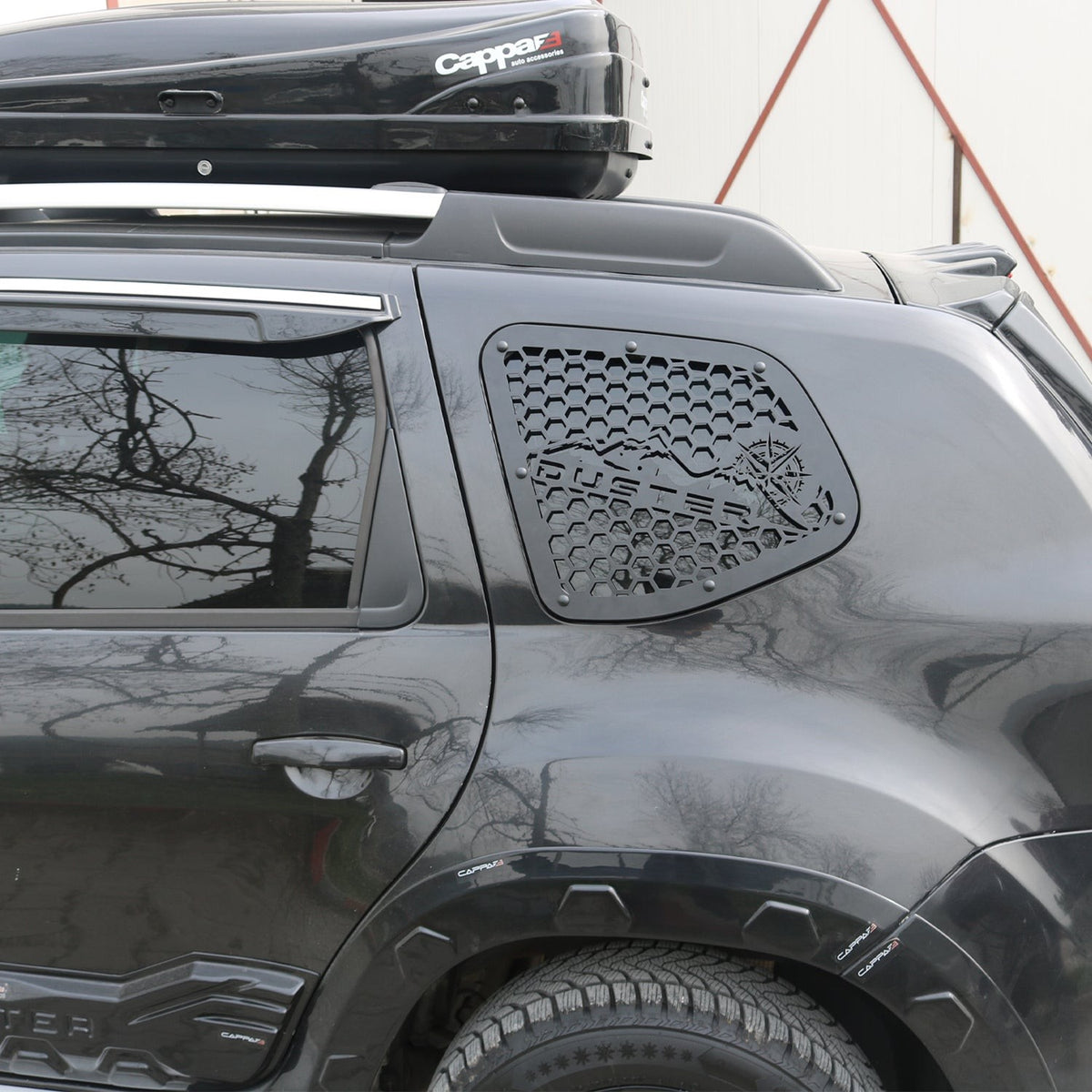 Renault / Dacia Duster 3 2024-2026 ile Uyumlu Kelebek Camı Lazer Kesim Metal 2 Adet
