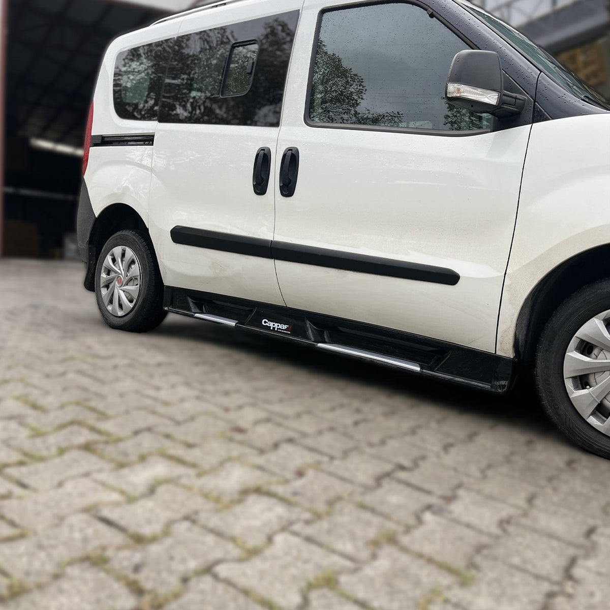 Fiat Doblo 3 2023-2026 kısa şase marşpiyel kaplama 4 parçalı set – 10