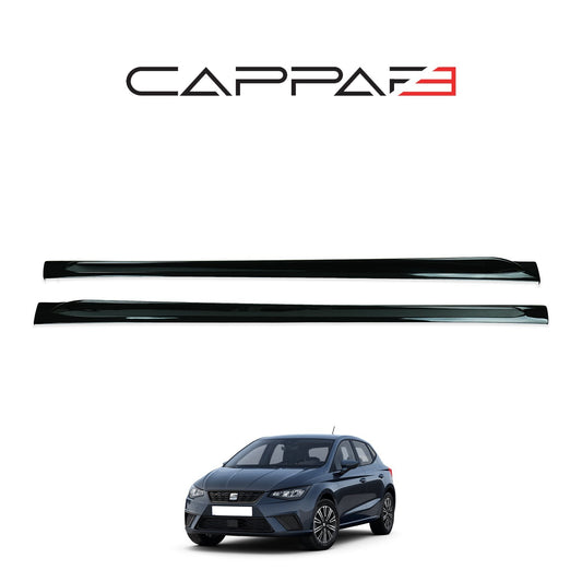 Seat Ibiza MK5 2017-2021 ile Uyumlu Marşpiyel Kaplama 2 Adet