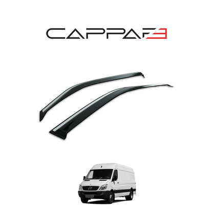 Mercedes Sprinter 2 2006-2013 ile Uyumlu Cam Rüzgarlığı 4 Adet