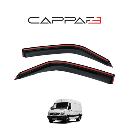 Mercedes Sprinter 2 2006-2013 ile Uyumlu Cam Rüzgarlığı 4 Adet