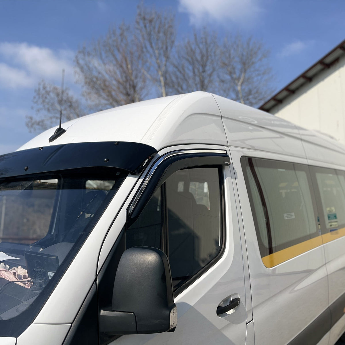 Mercedes Sprinter 2 2006-2013 ile Uyumlu Cam Rüzgarlığı 4 Adet
