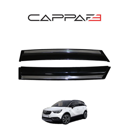 Opel Crossland 2020-2024 ile Uyumlu Cam Rüzgarlığı 4 Adet