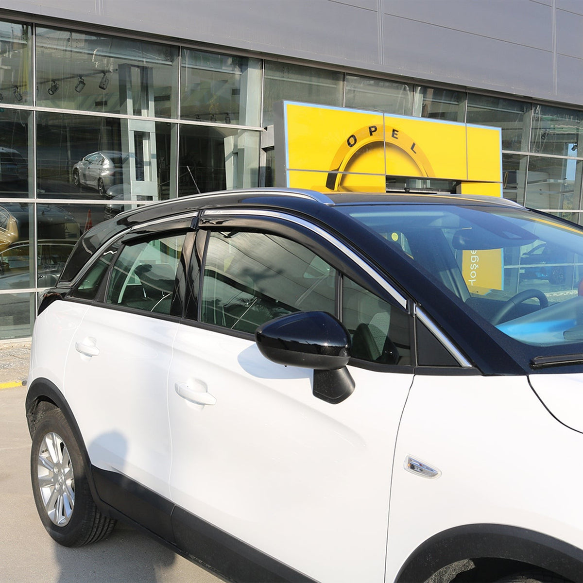 Opel Crossland 2020-2024 ile Uyumlu Cam Rüzgarlığı 4 Adet