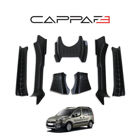 Peugeot Partner 2 2008-2018 ile Uyumlu Iç Trim 7 Adet