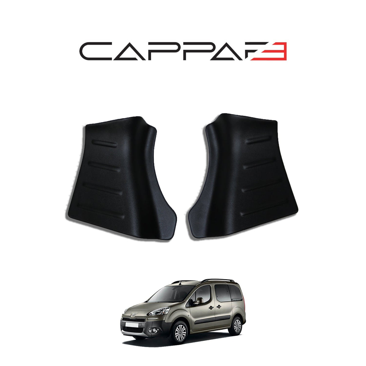Peugeot Partner 2 2008-2018 ile Uyumlu Iç Trim 7 Adet