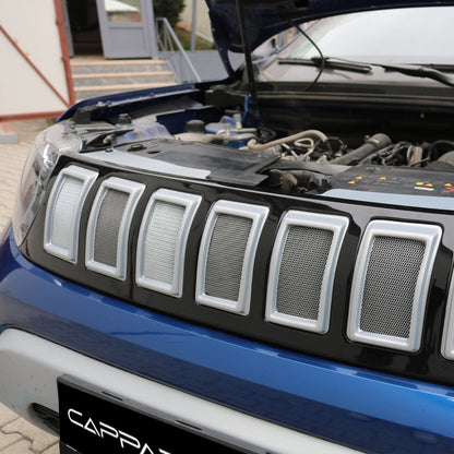 Dacia Duster 2 2018-2023 ile Uyumlu Ön Panjur 2 Adet