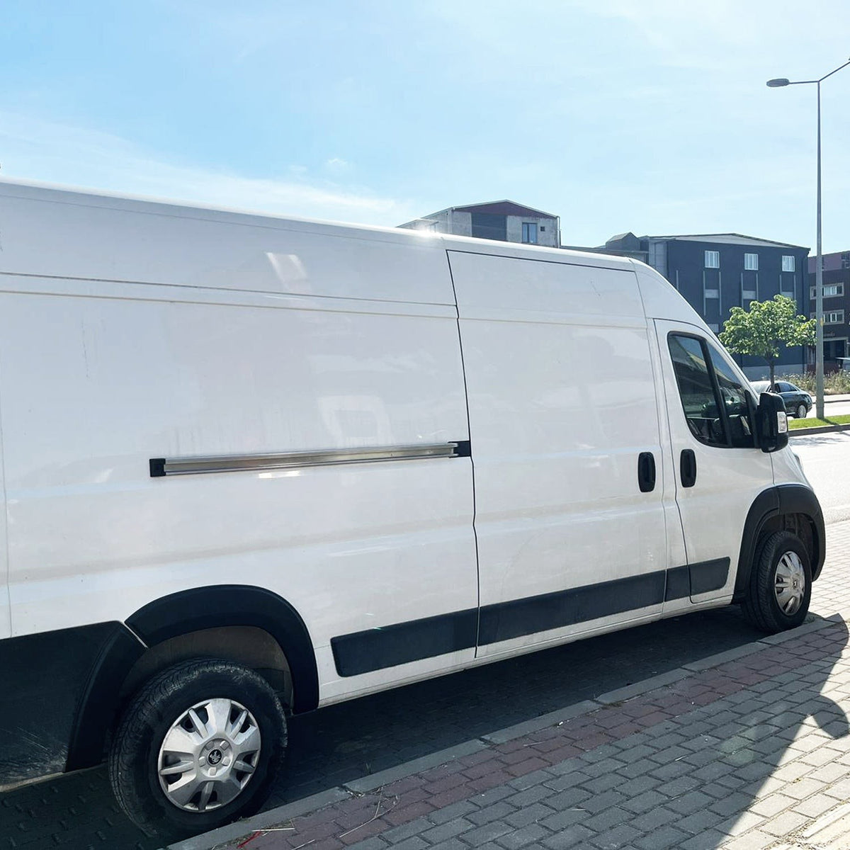 Fiat Ducato 3 2014-2026 beyaz teker üstü kaplama 2 parçalı set – 7